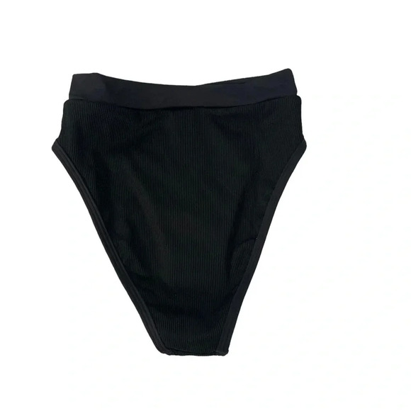 L Space Bikini Swim Bottom Frenchi Bottom in Black XS NWT - Picture 4 of 7